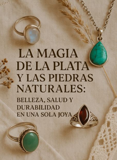 La Magia de la Plata y las Piedras Naturales: Belleza, Salud y Durabilidad en una Sola Joya
