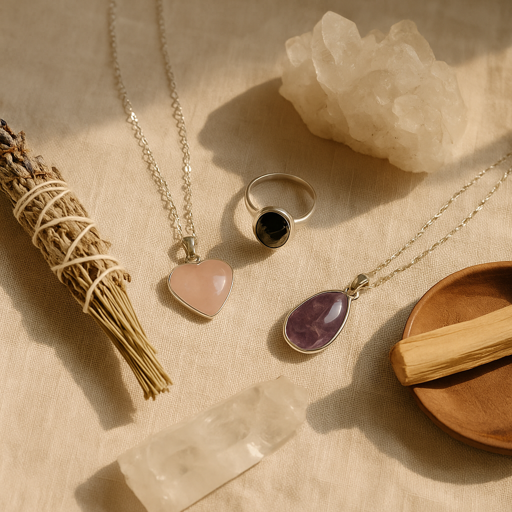✨ Cómo Purificar y Cargar con Energía Positiva tus Joyas Velardi con Piedras Naturales
