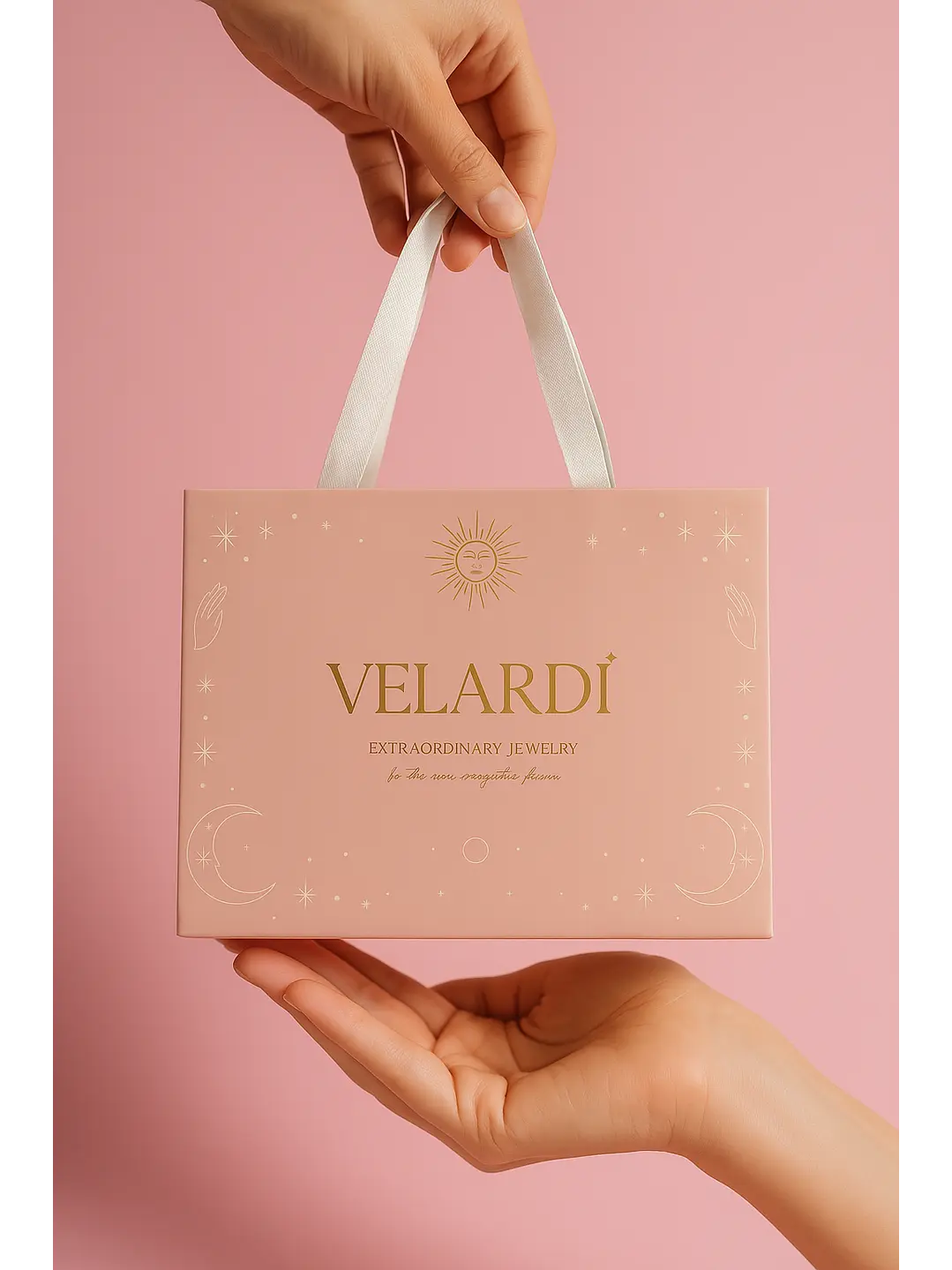 Colgante De Drusa Rosa De Botswana En Plata - Velardi - Joyas Velardi