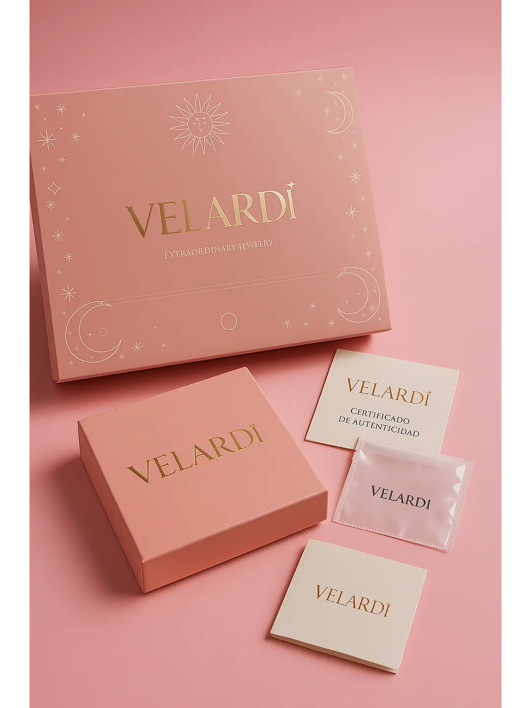 Colgante De Drusa Rosa De Botswana En Plata - Velardi - Joyas Velardi