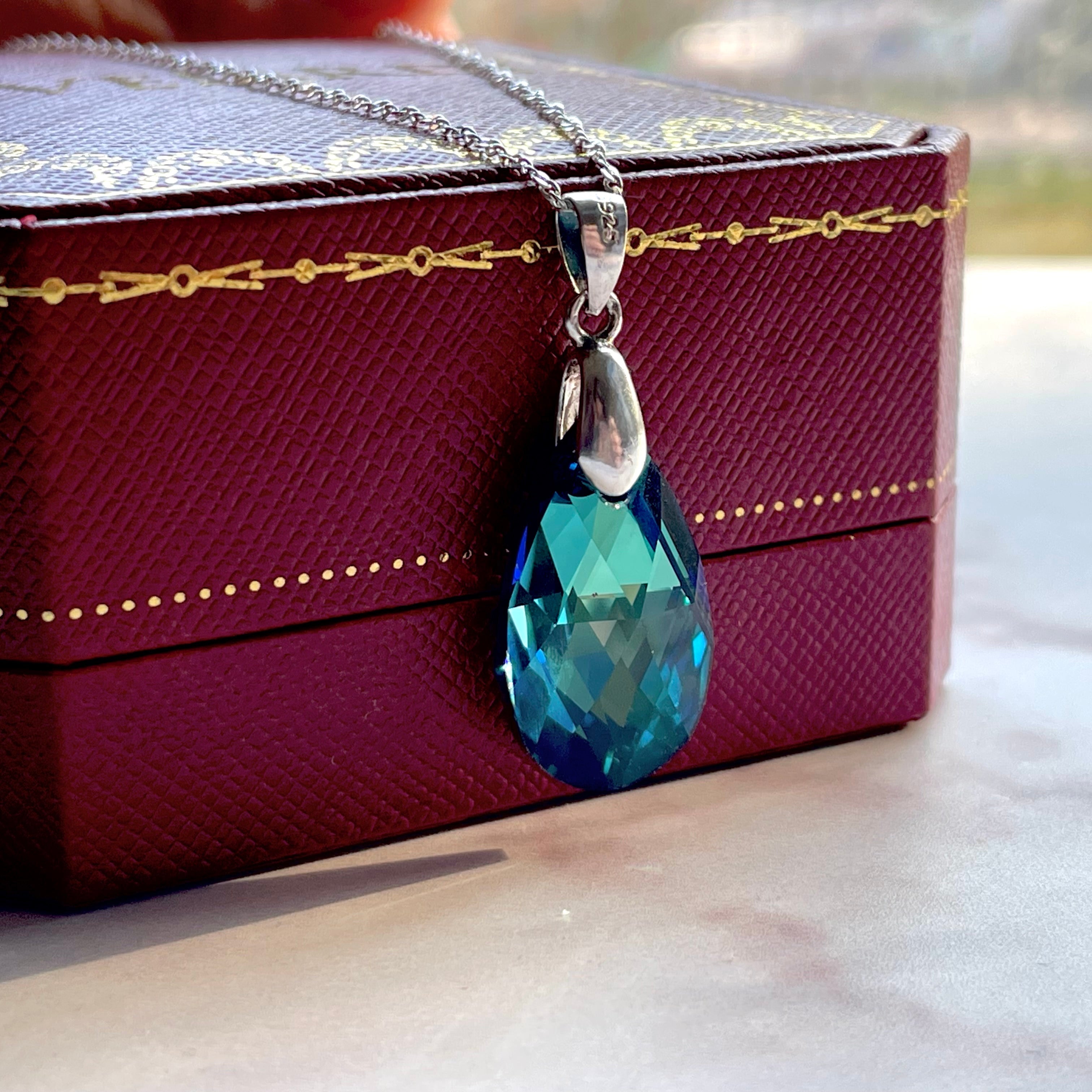 Collar Annelie - Cristal Austriaco y Plata - Joyas Velardi