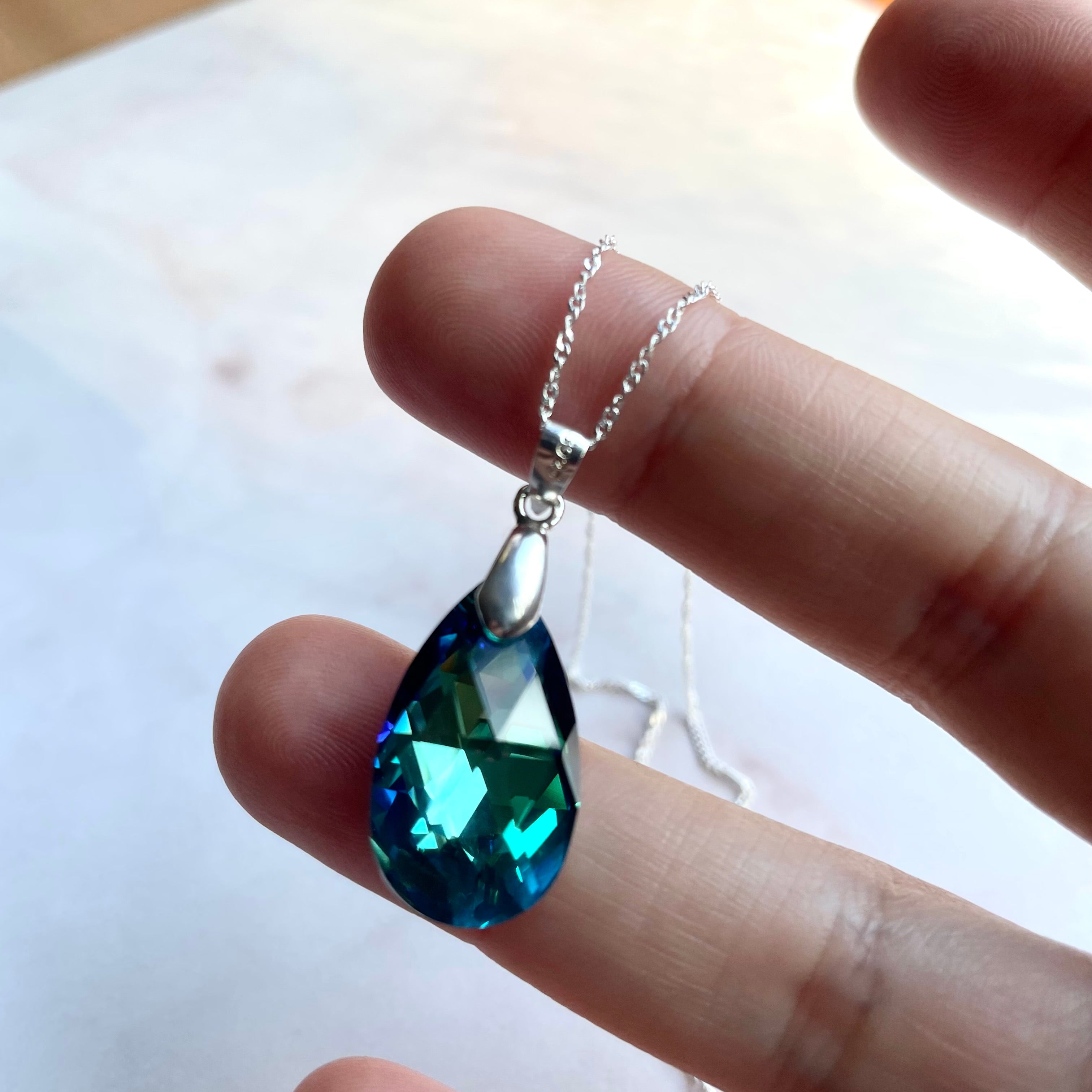 Collar Annelie - Cristal Austriaco y Plata - Joyas Velardi