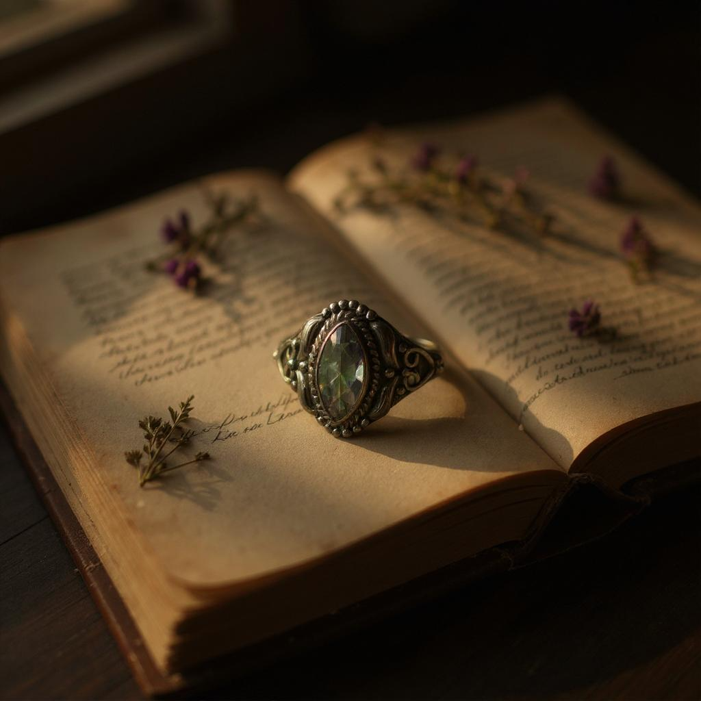 Anillo Lilith – Plata 925 & Topacio Místico - Joyas Velardi