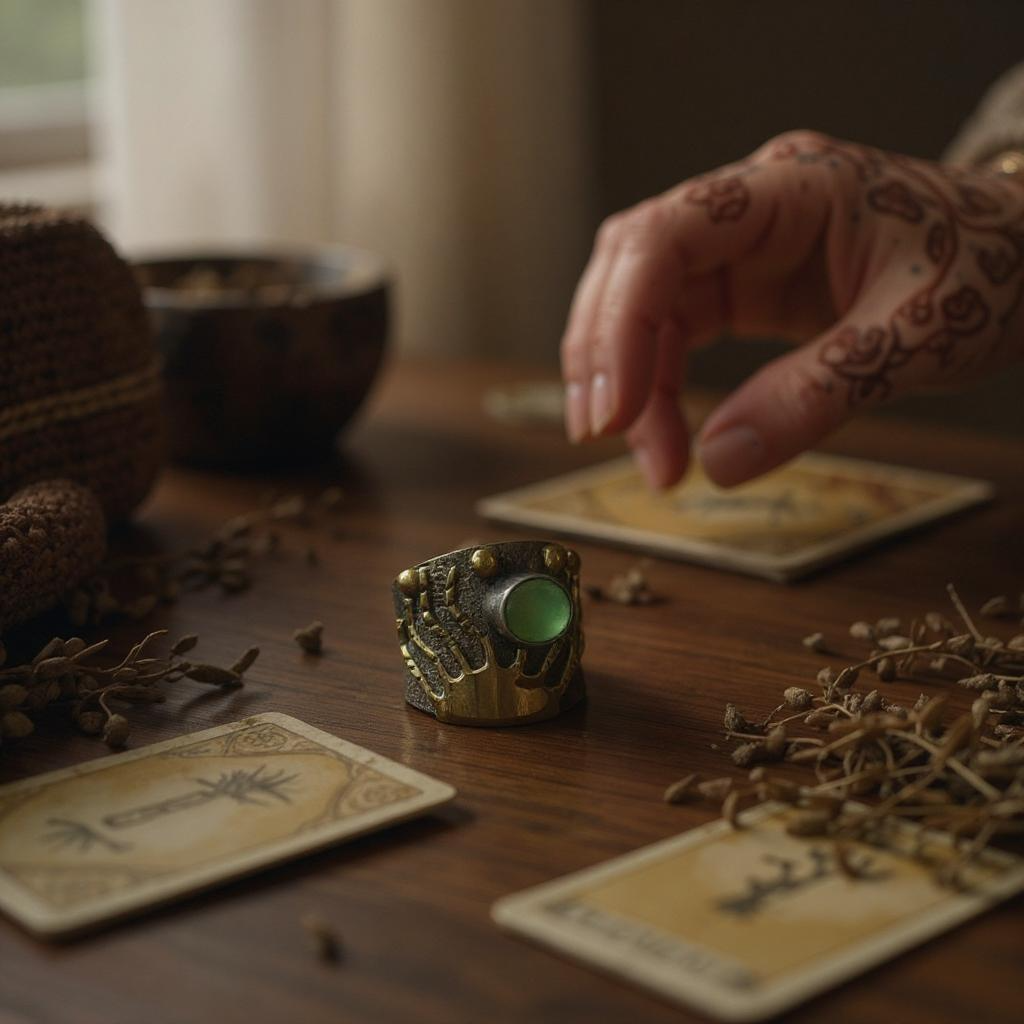 Anillo Nemain – Jade Nefrita Canadiense Plata y Oro - Joyas Velardi