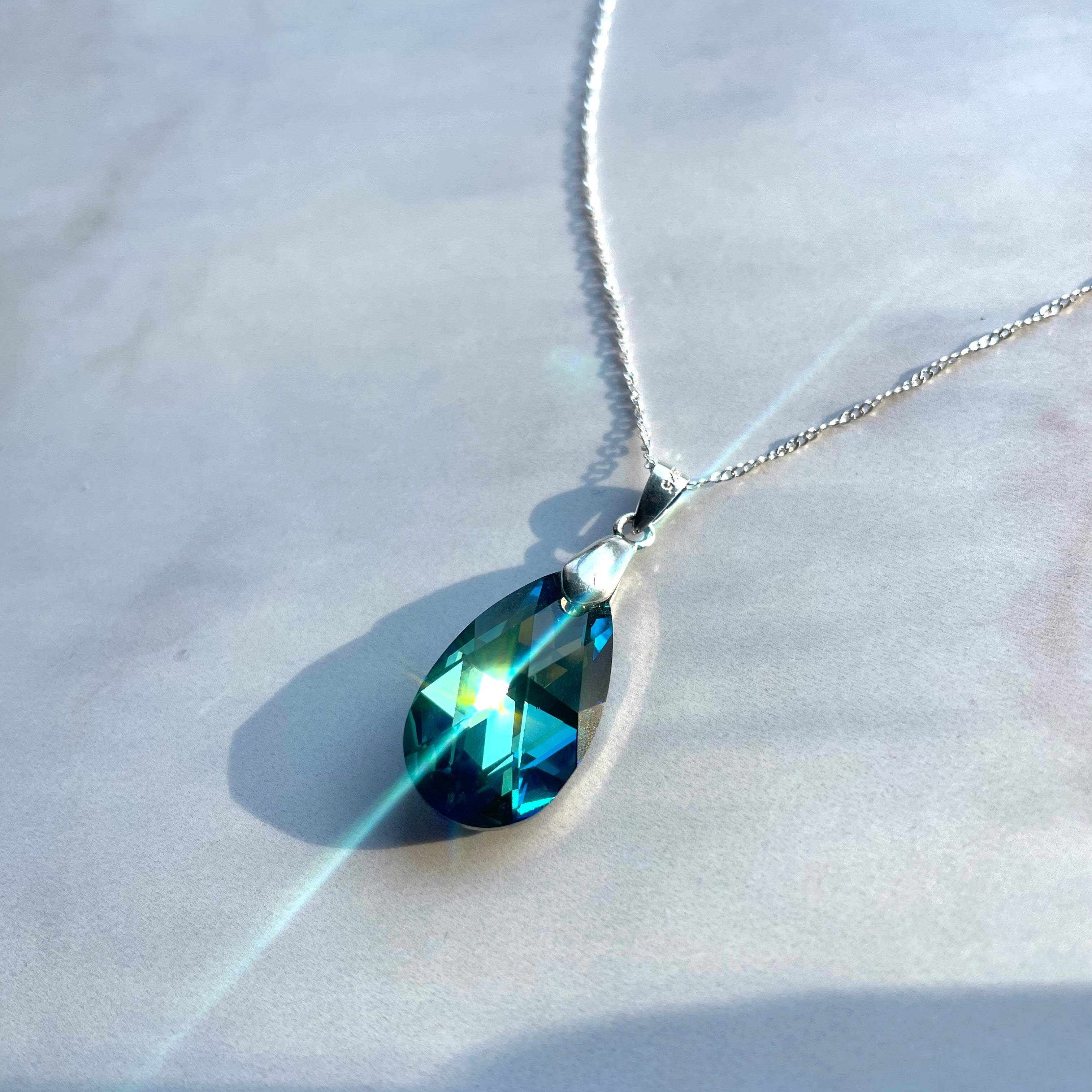 Collar Annelie - Cristal Austriaco y Plata - Joyas Velardi