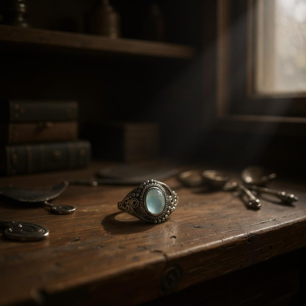 Anillo Ankara - Calcedonia de Turkia y Plata 925