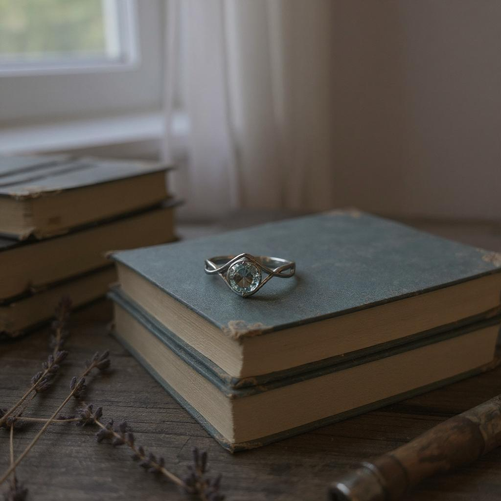 Anillo Elowen – Prasiolita Natural en Plata 925 - Joyas Velardi