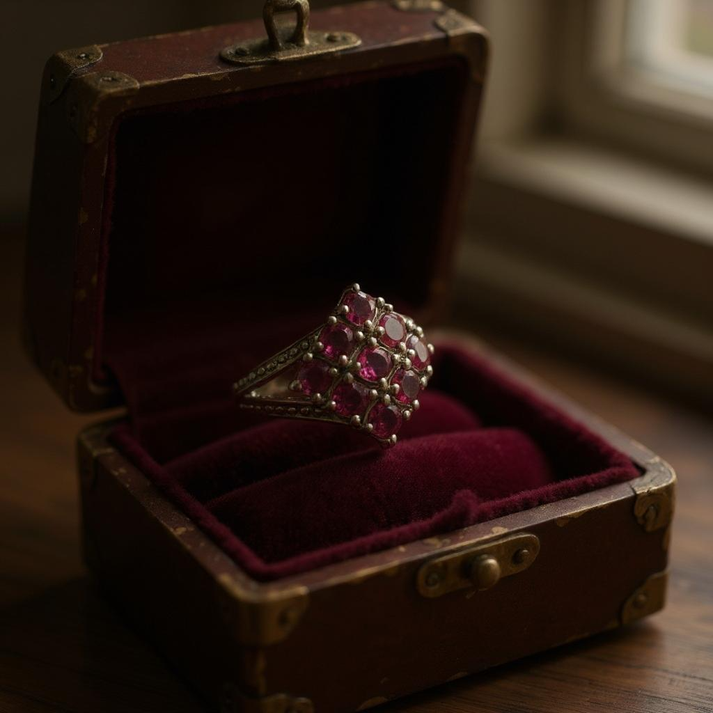 Aeloria - Anillo Rubelita Rosa y Plata 925