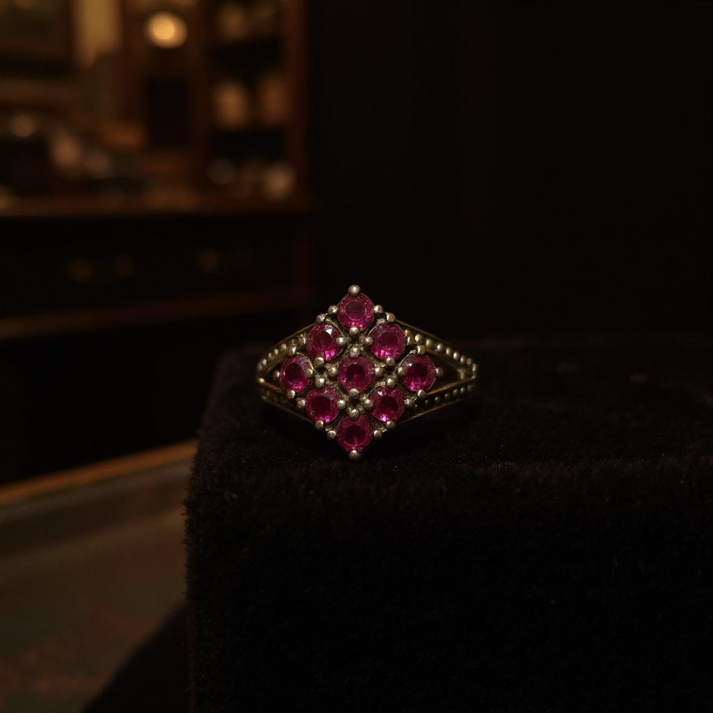 Aeloria - Anillo Rubelita Rosa y Plata 925