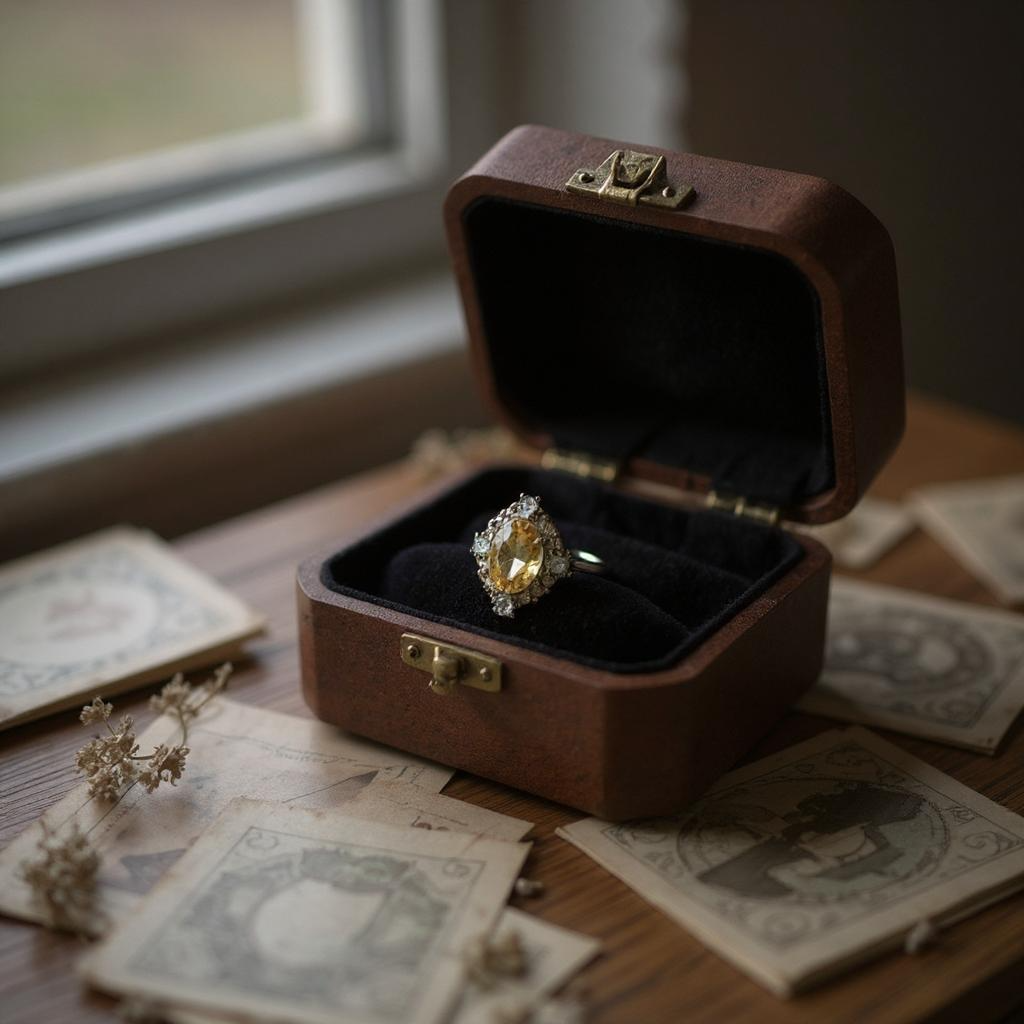 Anillo Thorin - Citrino y Aguamarina Plata 925