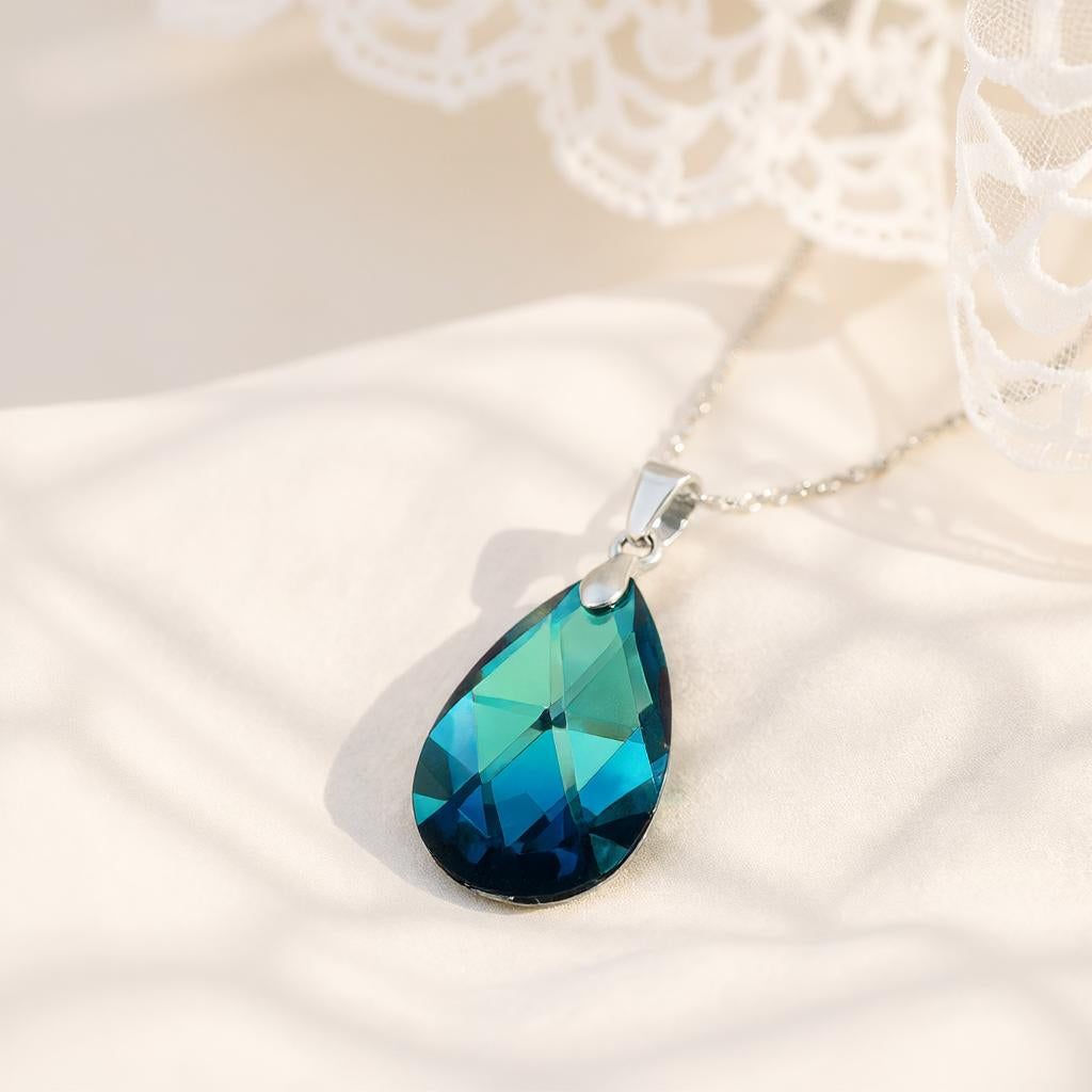 Collar Annelie - Cristal Austriaco y Plata - Joyas Velardi