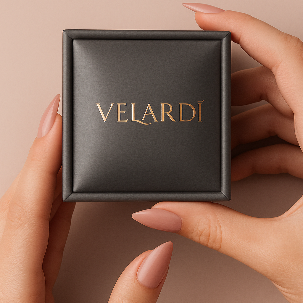 Lyra – Anillo de plata 925 con amatista de África - Joyas Velardi