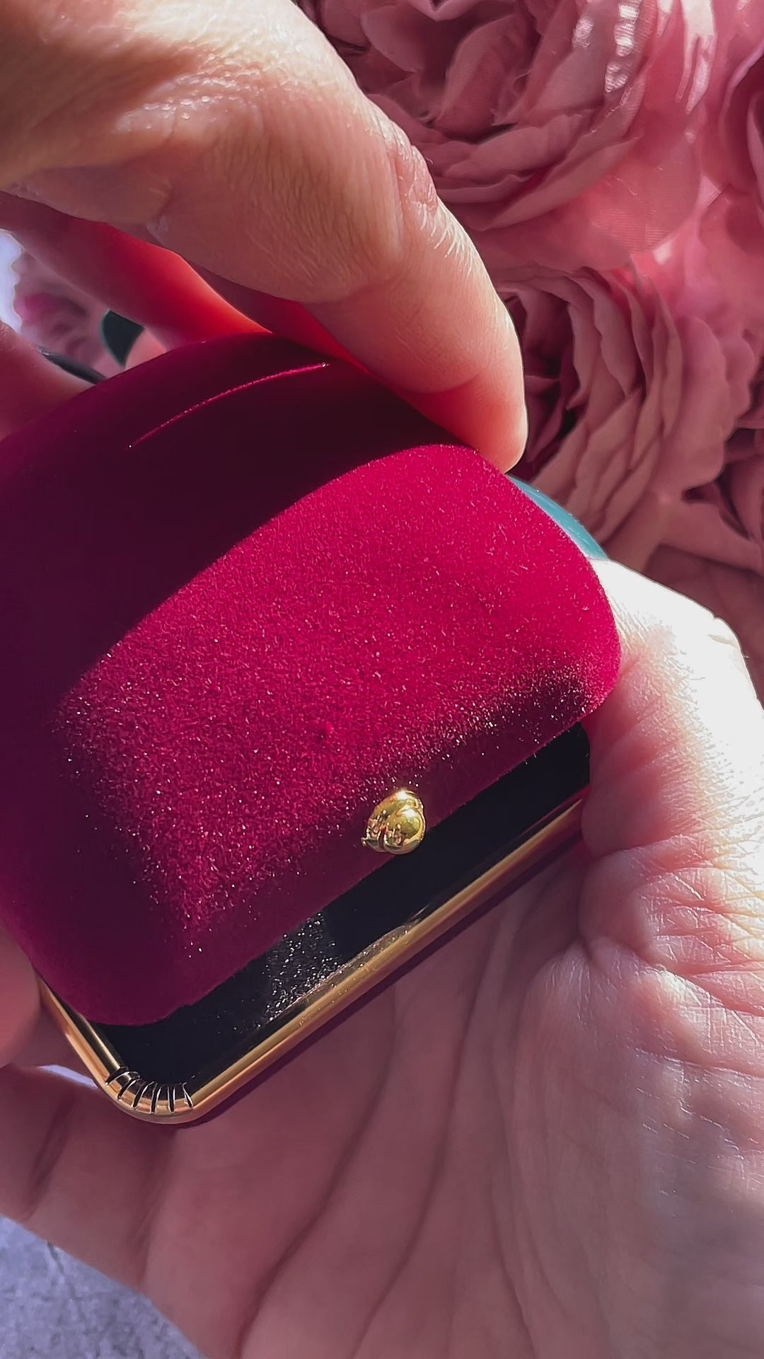 Anillo Topacio azul cielo y granates Plata 925 - Cleo