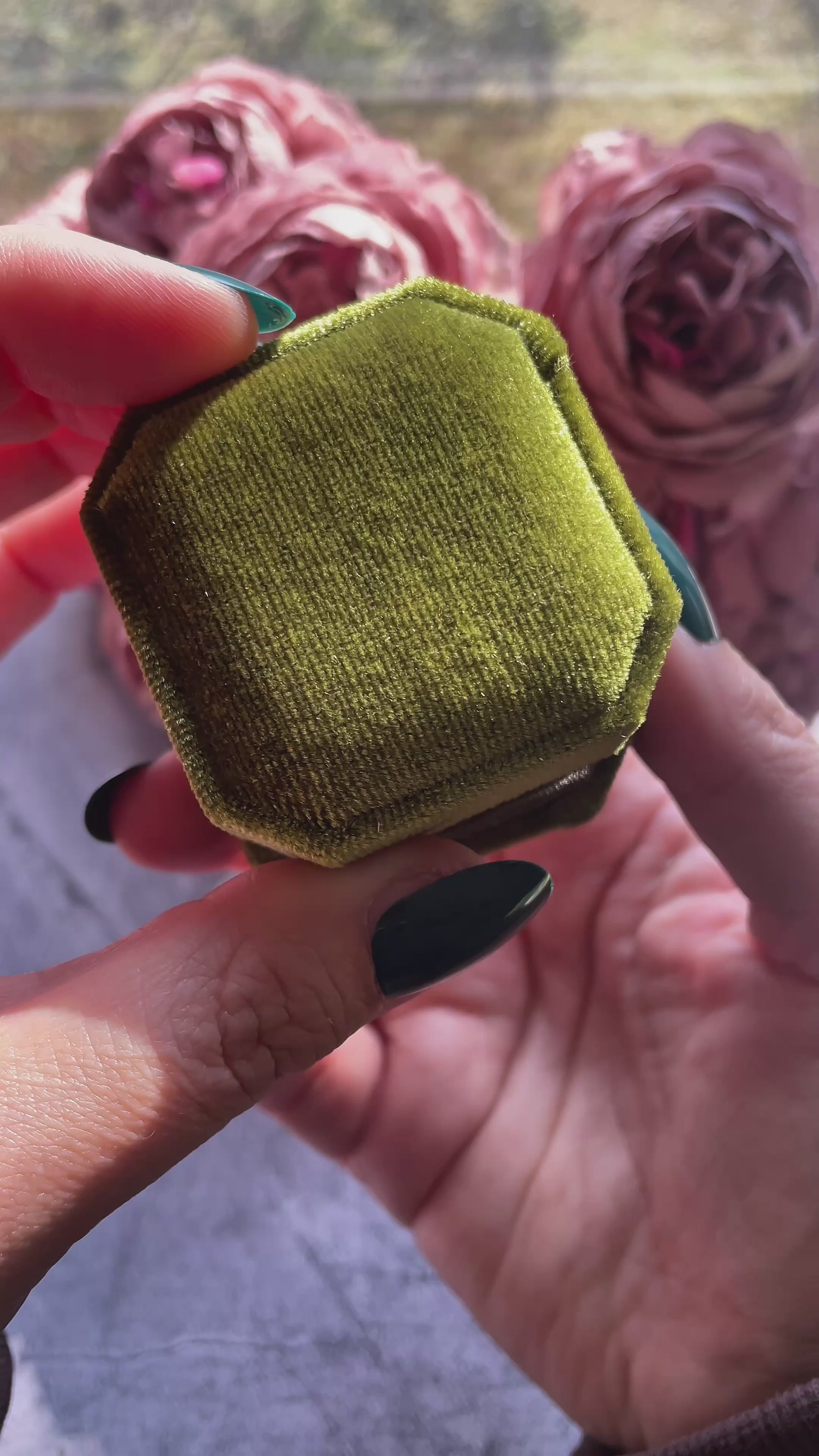 Anillo Calcedonia Aqua Plata 925 - Sirenia