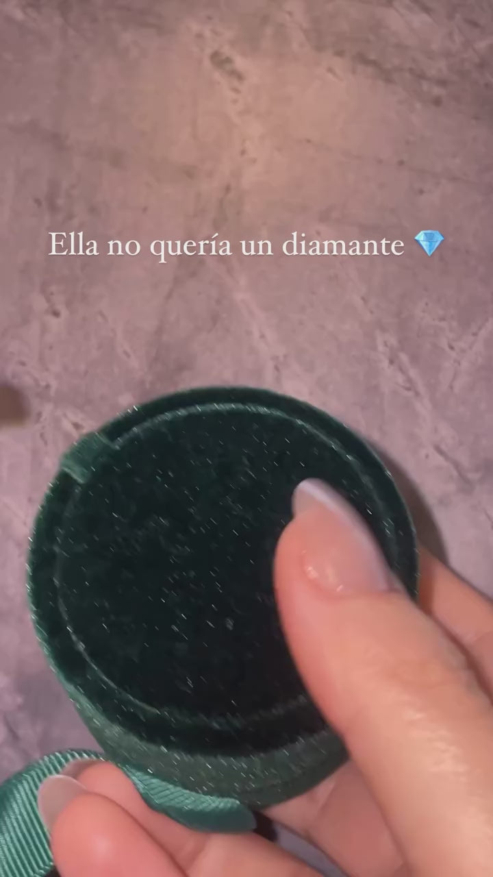 Anillo Sylvaë Variscita y Plata 925